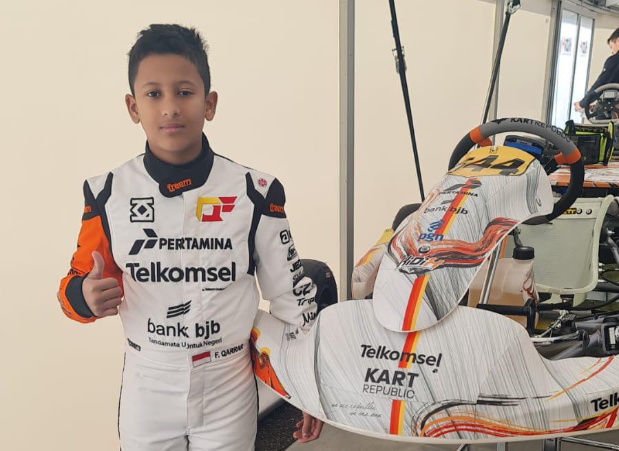 Qarrar Firhand bersama tim Kiddix