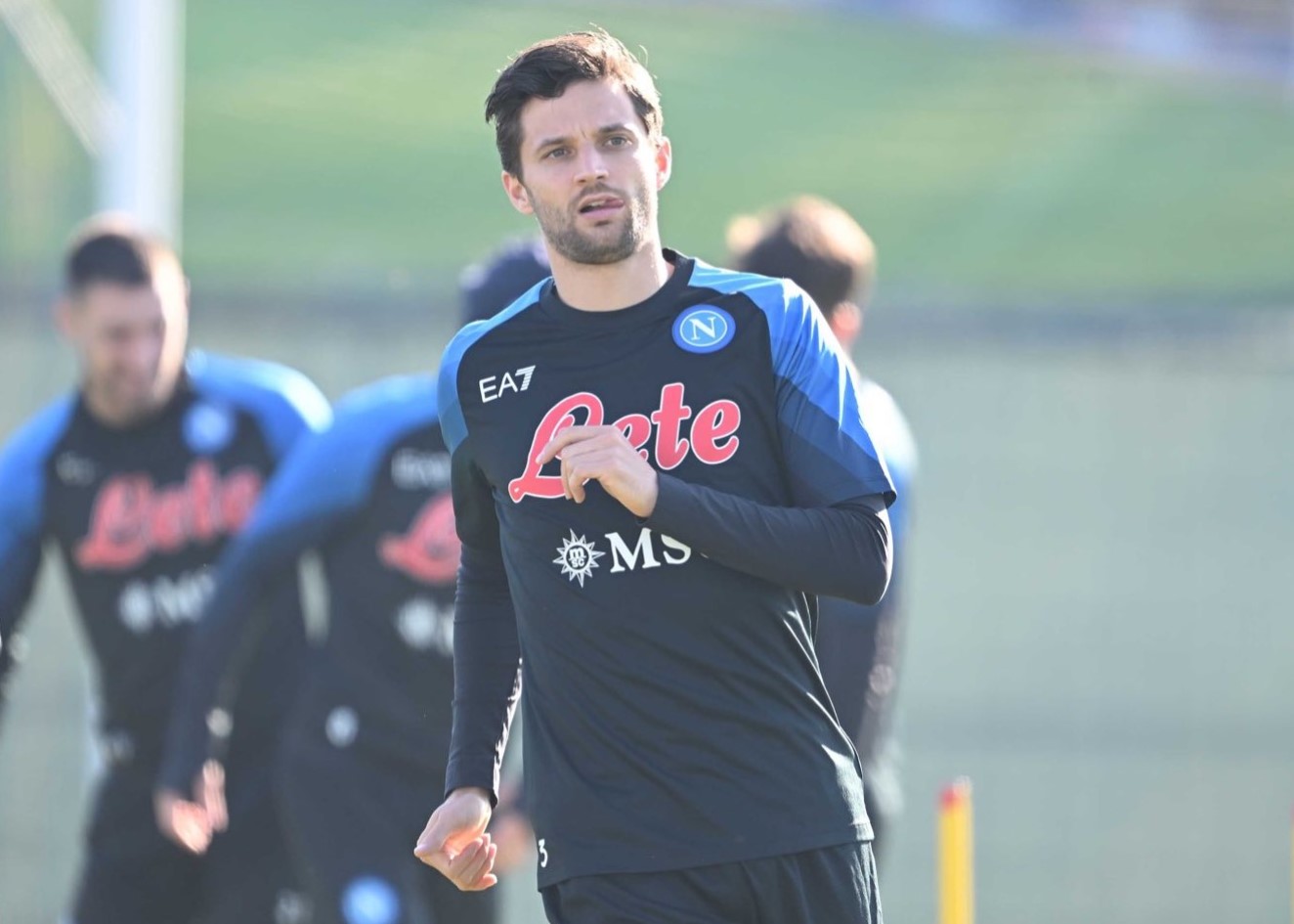 Bartosz Bereszynski berlatih bersama skuat Napoli