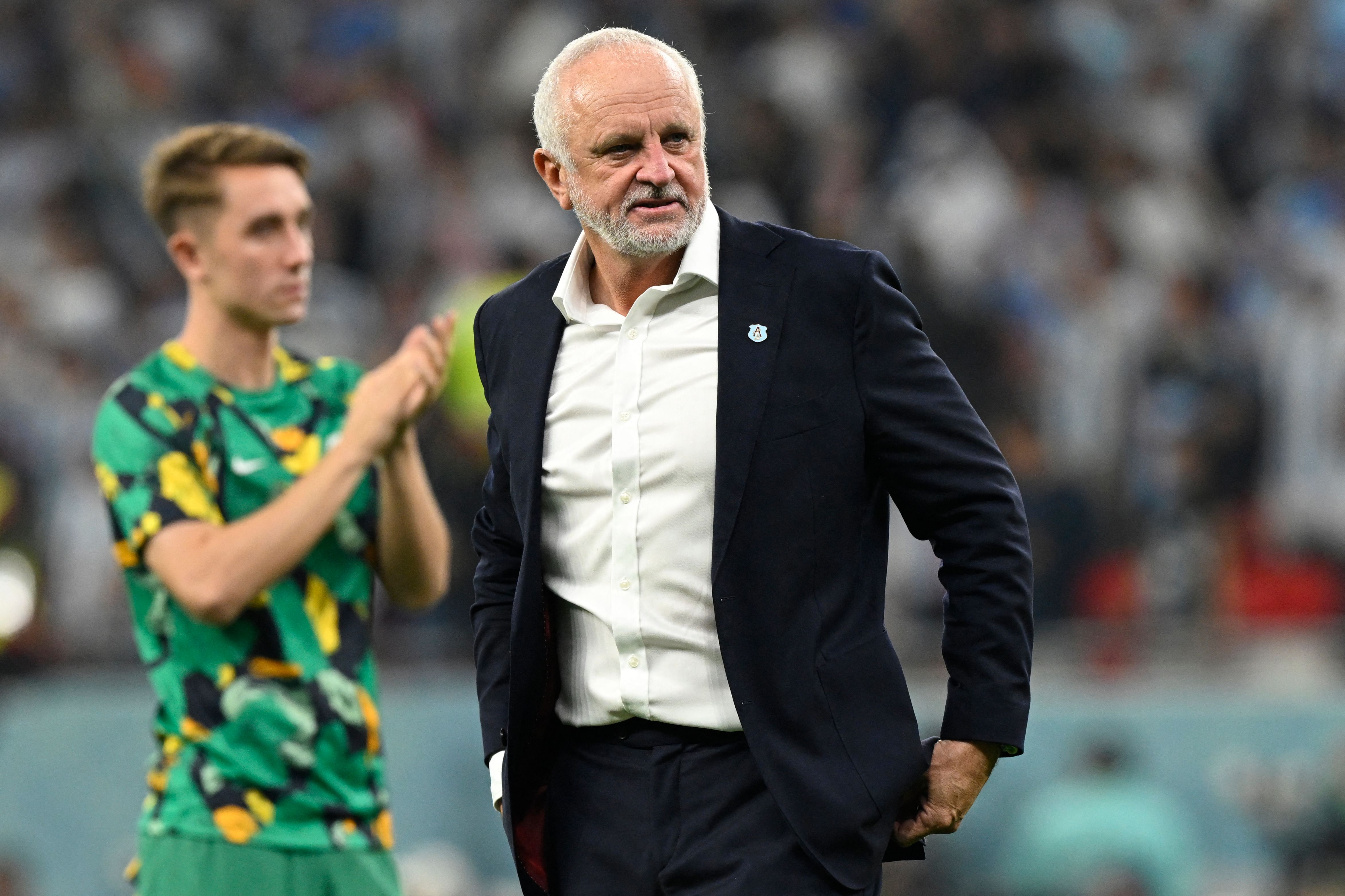 Pelatih timnas Australia Graham Arnold