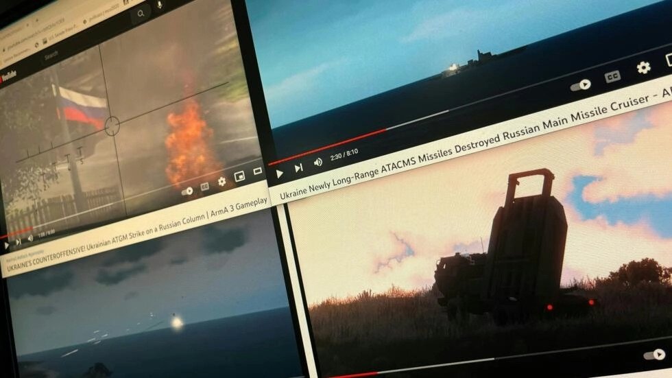 Tampilan gim Arma 3 yang sering digunakan untuk menyebar hoaks