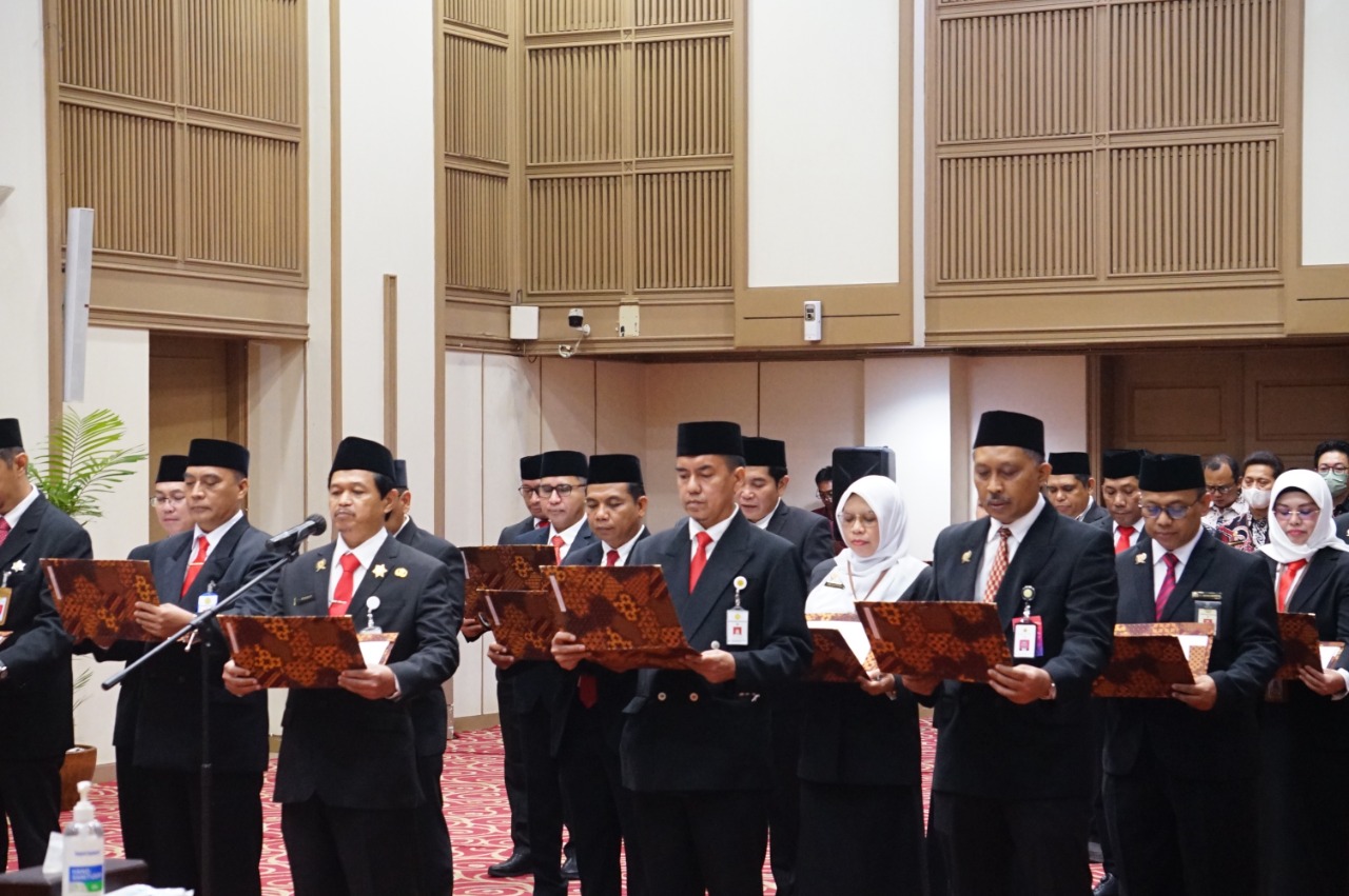 Mentan SYL melantik 31 pejabat pratama Kementan