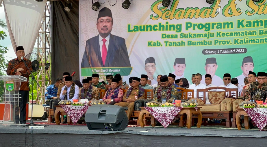 Menag Resmikan Kampung Zakat Bersama Lazis Asfa