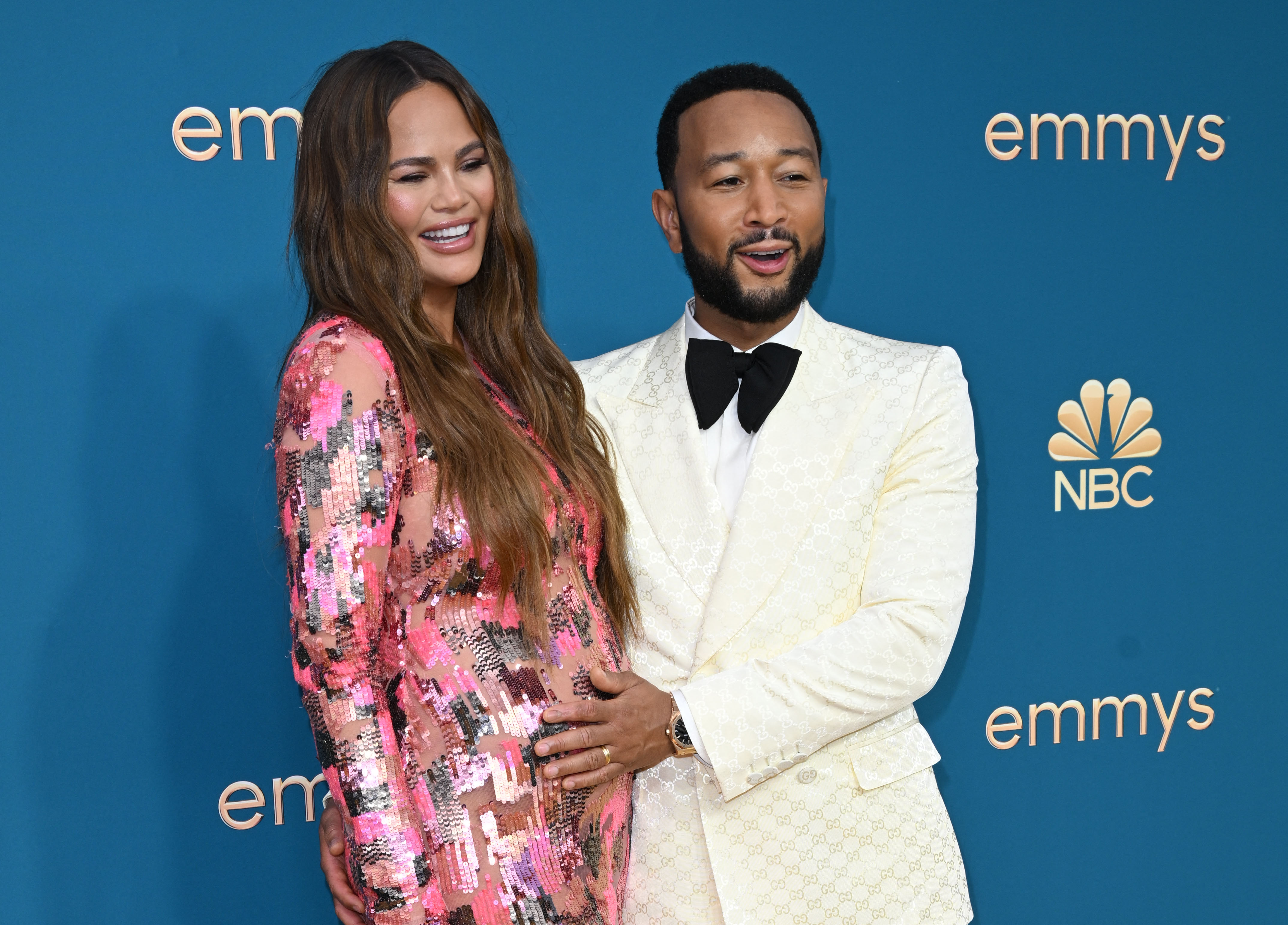 Pasangan selebritas Chrissy Teigen dan John Legend