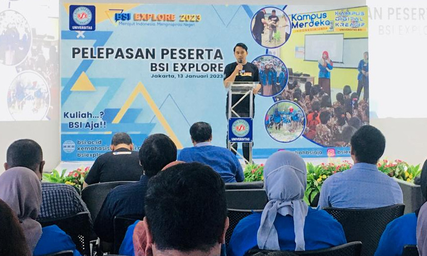 Acara pelepasan peserta BSI Explore 2023 