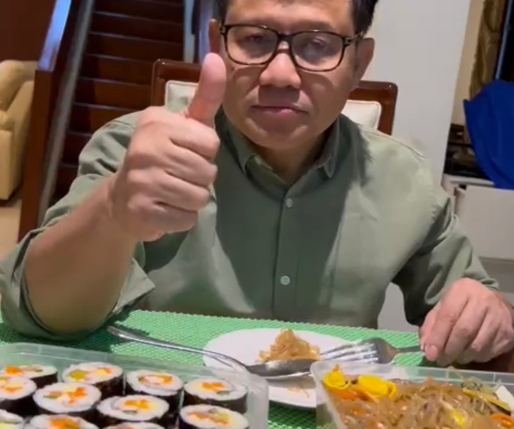 Mi goreng Korea dan shusi.