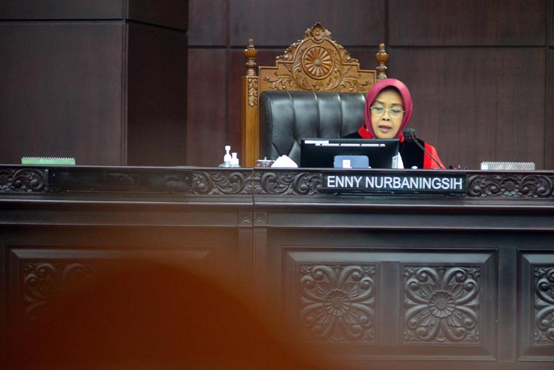 Hakim Konstitusi Enny Nurbaningsih