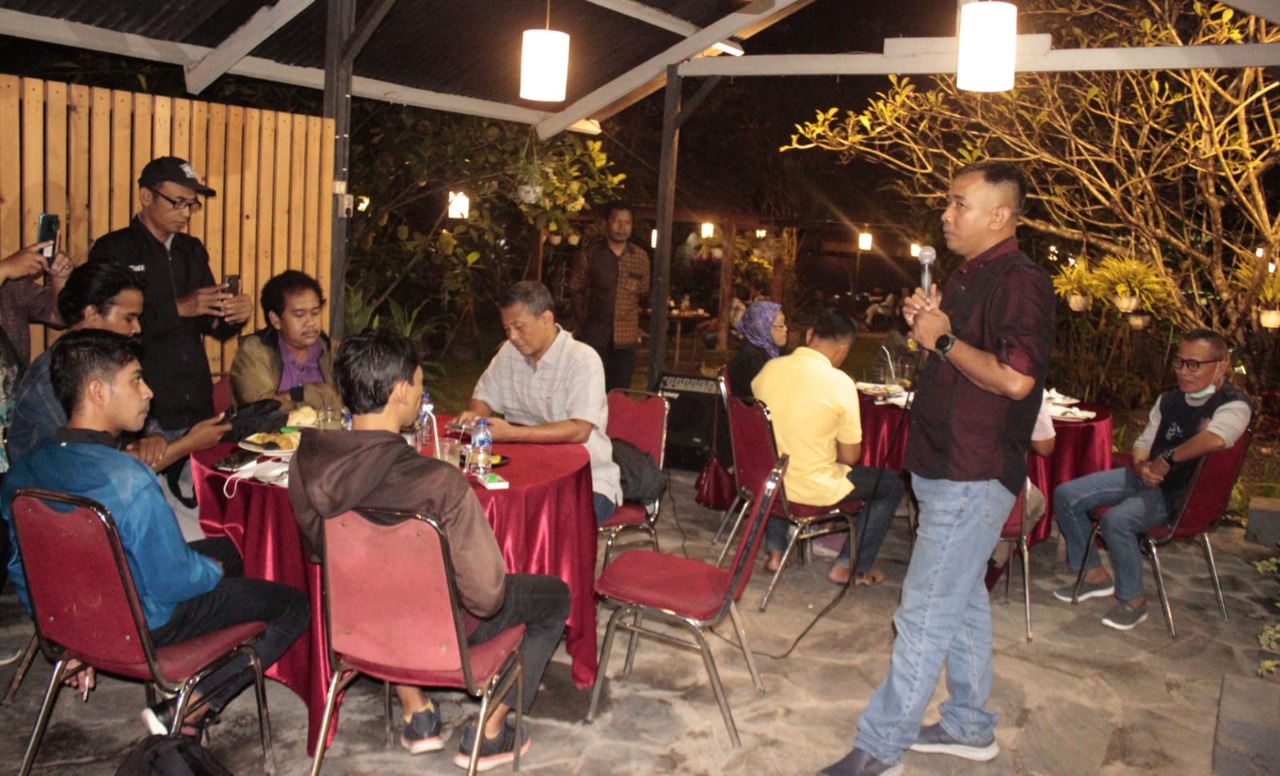 Silaturahmi Komandan Kodim Klaten dengan insan pers