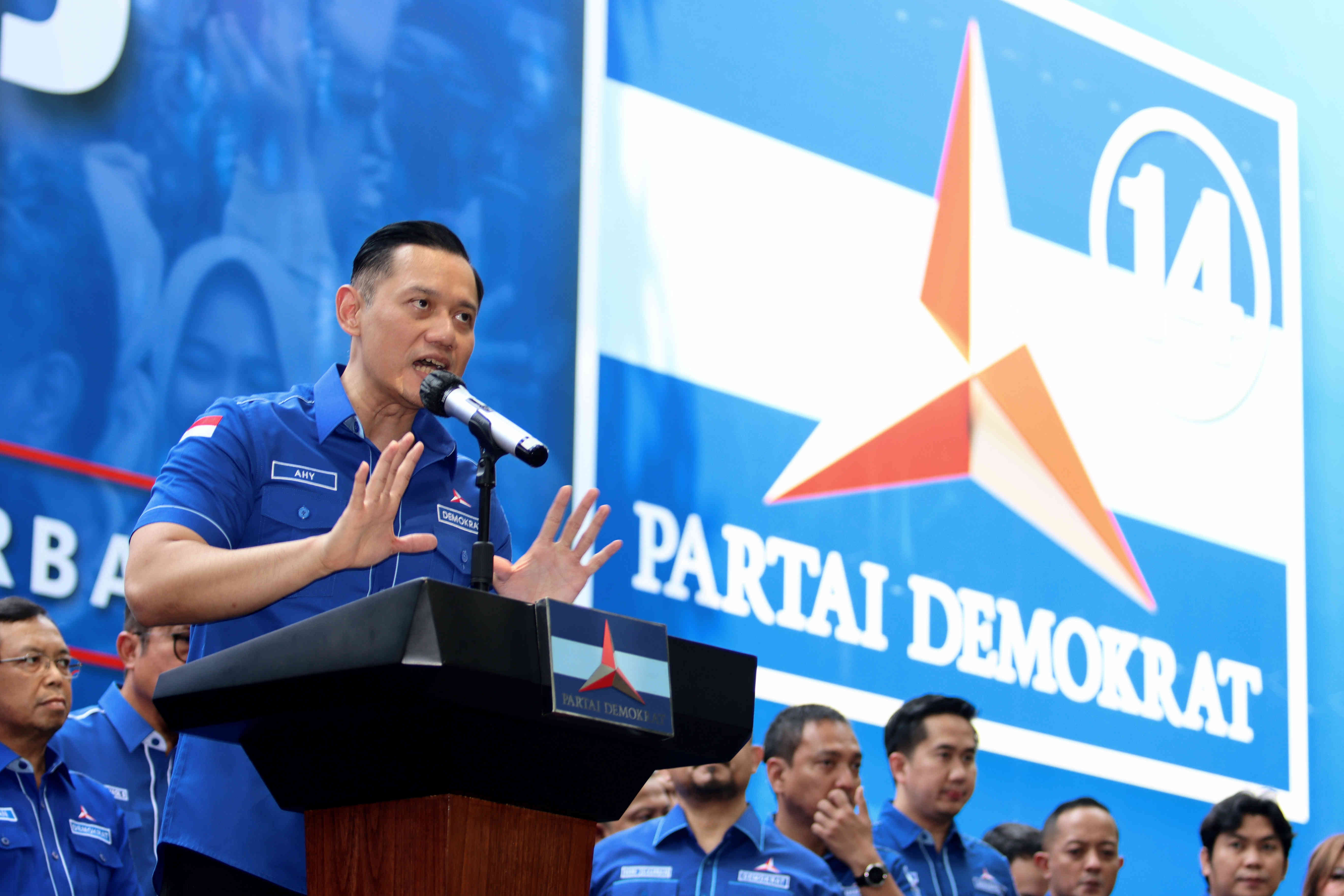 Ketua Umum Partai Demokrat Agus Harimurti Yudhoyono (AHY) 