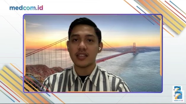 Kuasa hukum keluarga Brigadir Nofriansyah Yosua Hutabarat (J) Yonathan Baskoro saat hadir di acara Crosscheck Medcom.id.