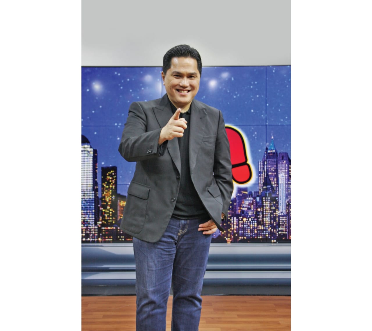 Salah satu calon Ketua Umum PSSI, Menteri BUMN Erick Thohir