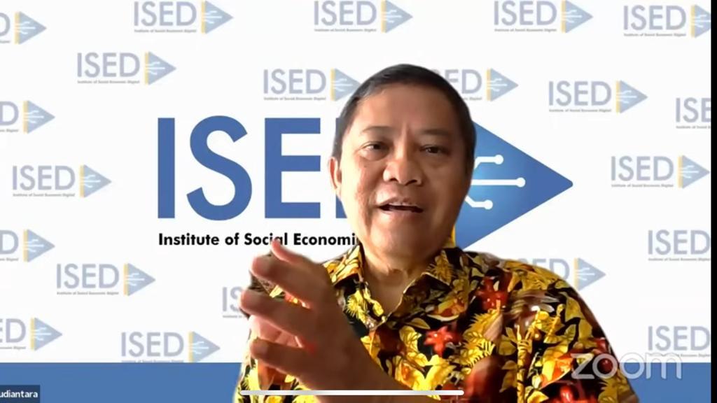 Mantan Menkominfo Rudiantara saat webinar Meneropong Masa Depan Startup 2023