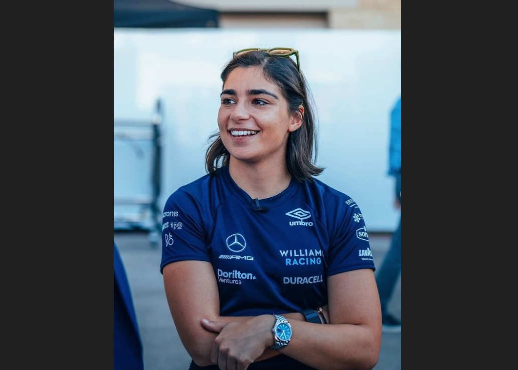 Pembalap tim Williams Jamie Chadwick