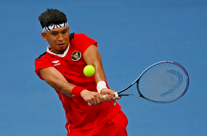 Petenis Indonesia Christopher Rungkat.