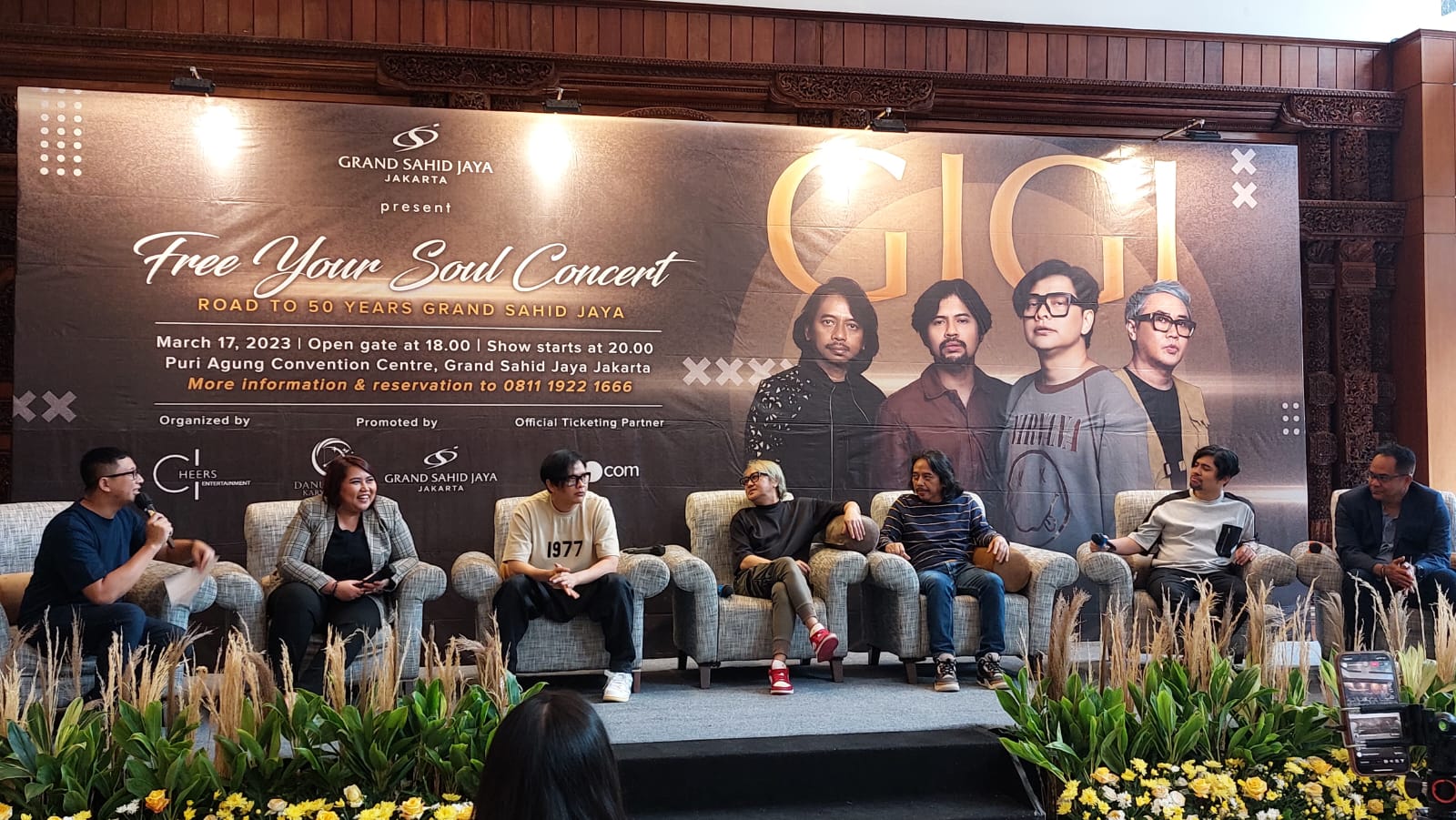 Konferensi Pers Hotel Grand Sahid Jaya dan Gigi