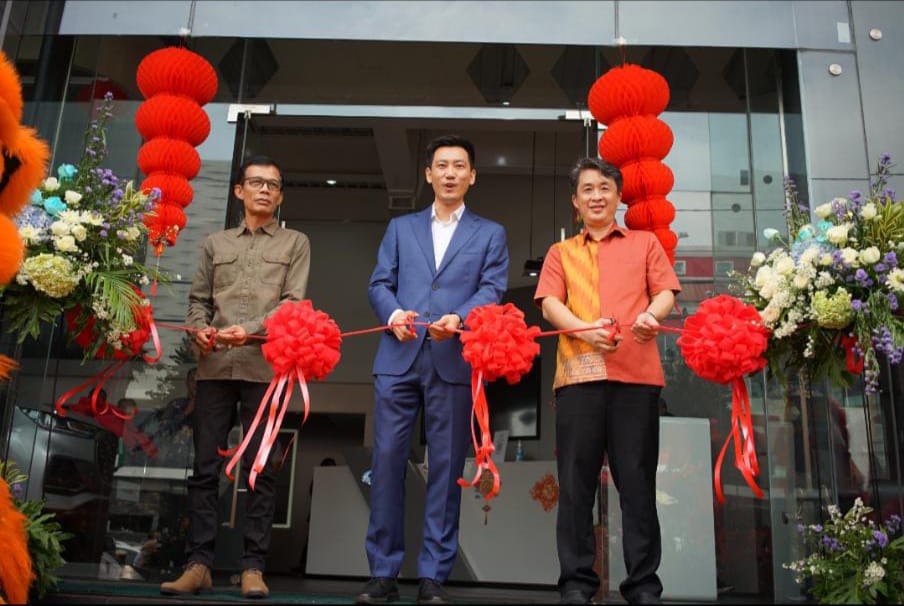 PT Chery Sales Indonesia meresmikan diler pertama mereka di kawasan Pluit, Jakarta Utara, Kamis (26/1).