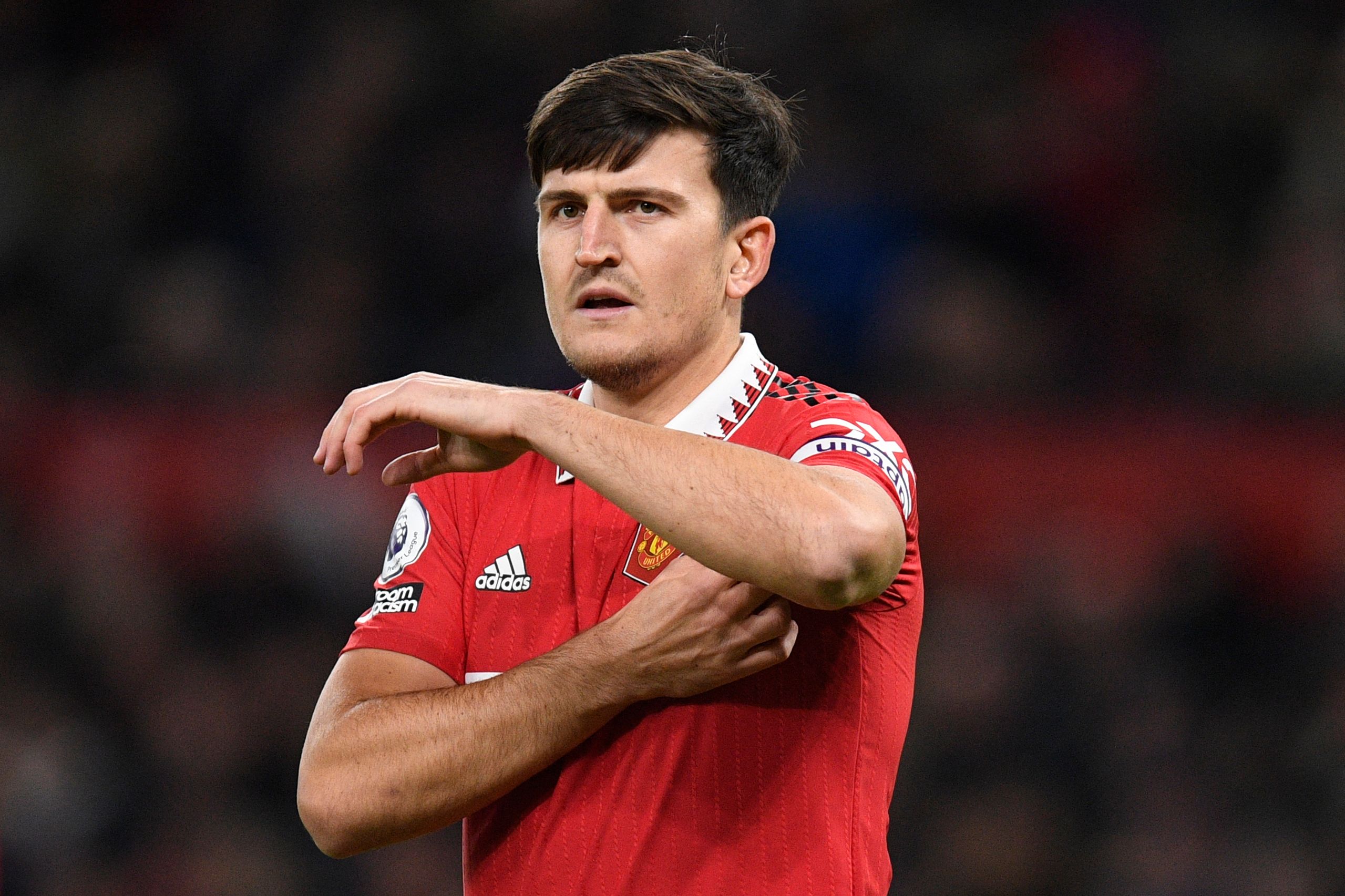  Kapten tim Manchester United, Harry Maguire.