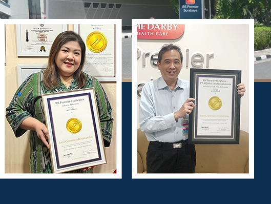 RS Premier Jatinegara dan RS Premier Surabaya kembali dinyatakan sebagai rumah sakit terakreditasi dari Joint Commission International.