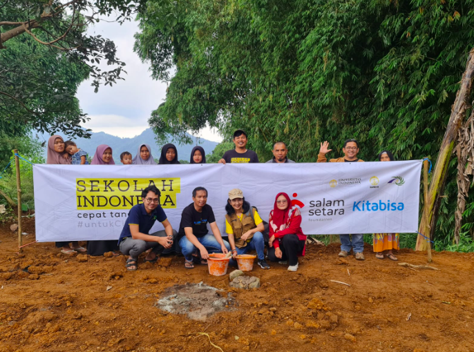 Sekolah untuk Anak-Anak Penyintas Gempa Cianjur.
