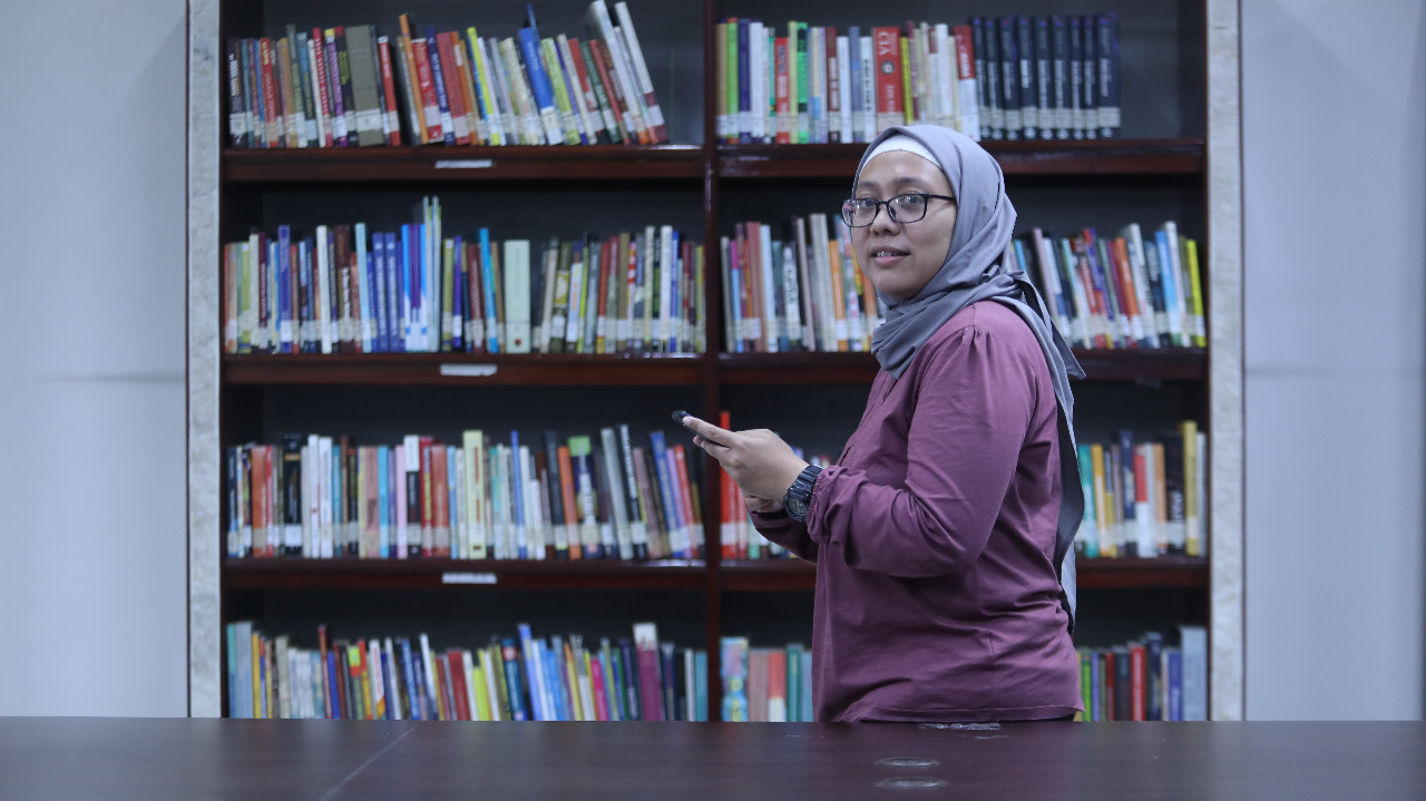 Wartawan Media Indonesia Dwi Tupani