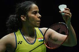 Pebulu tangkis India Saina Nehwal  