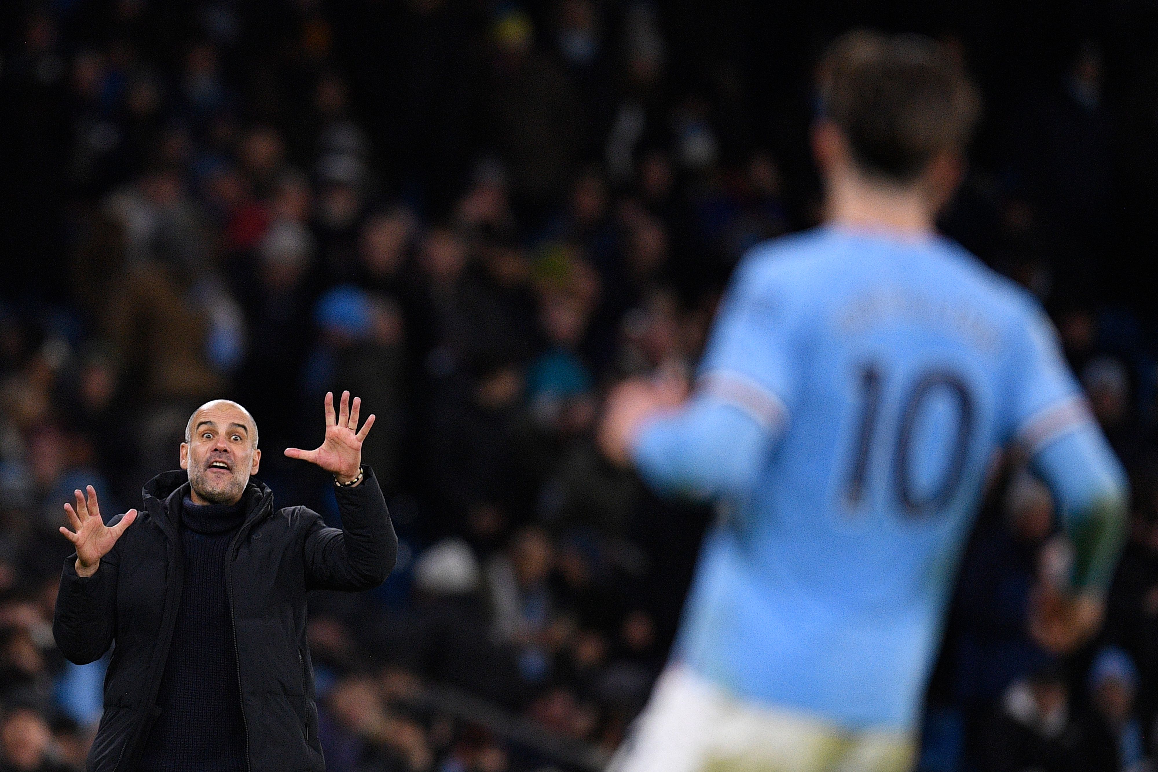 Pelatih Manchester City Pep Guardiola