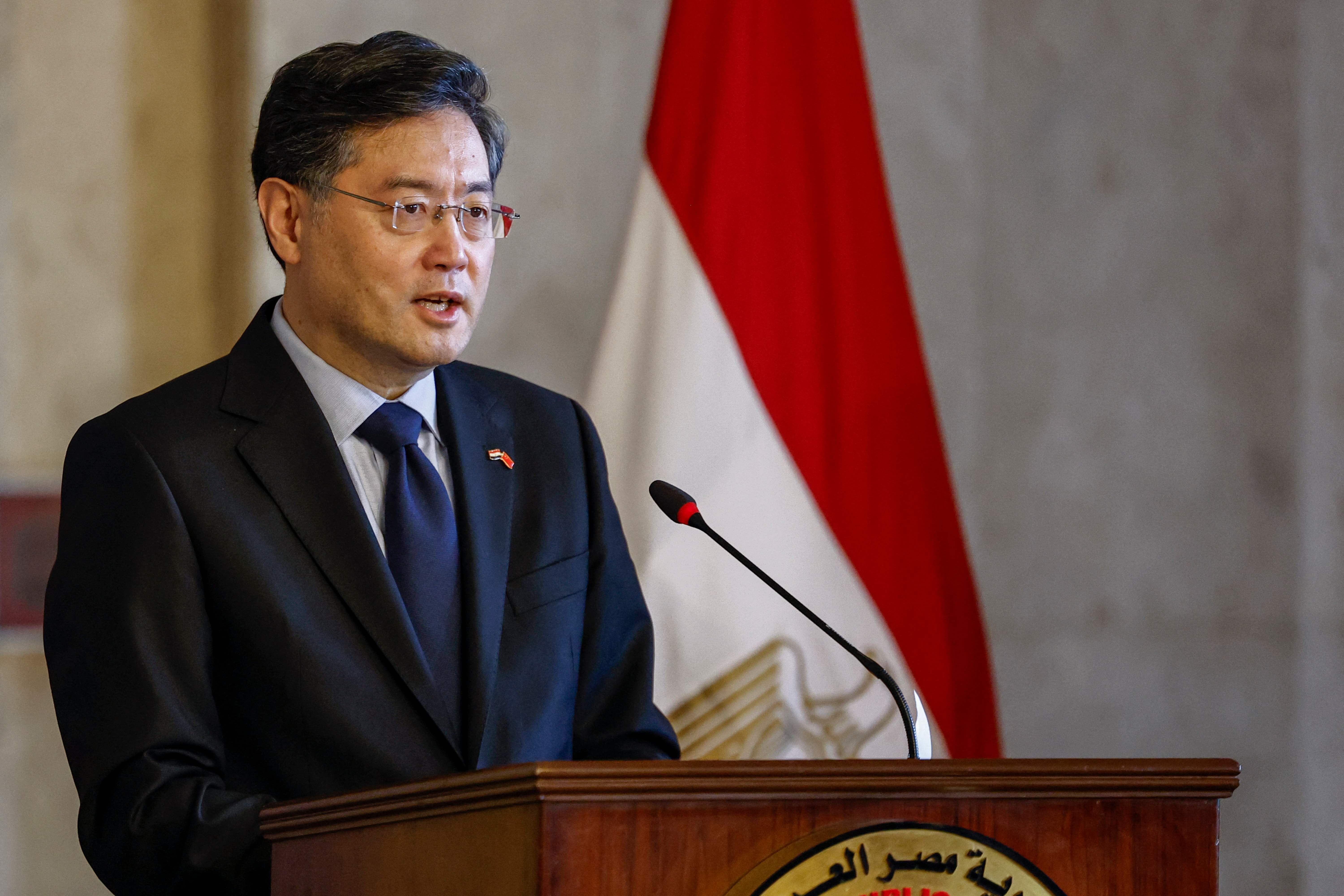 Menlu Tiongkok Qin Gang