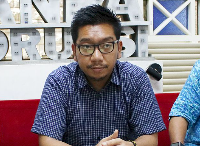 Peneliti ICW Kurnia Ramadhana.