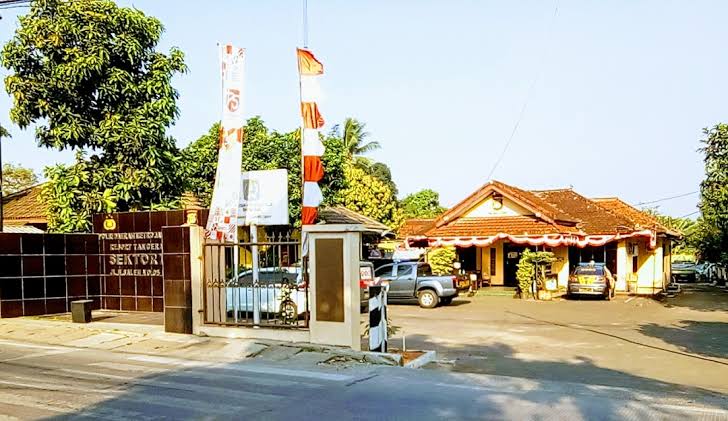 Kantor Polsek Legok, Banten.