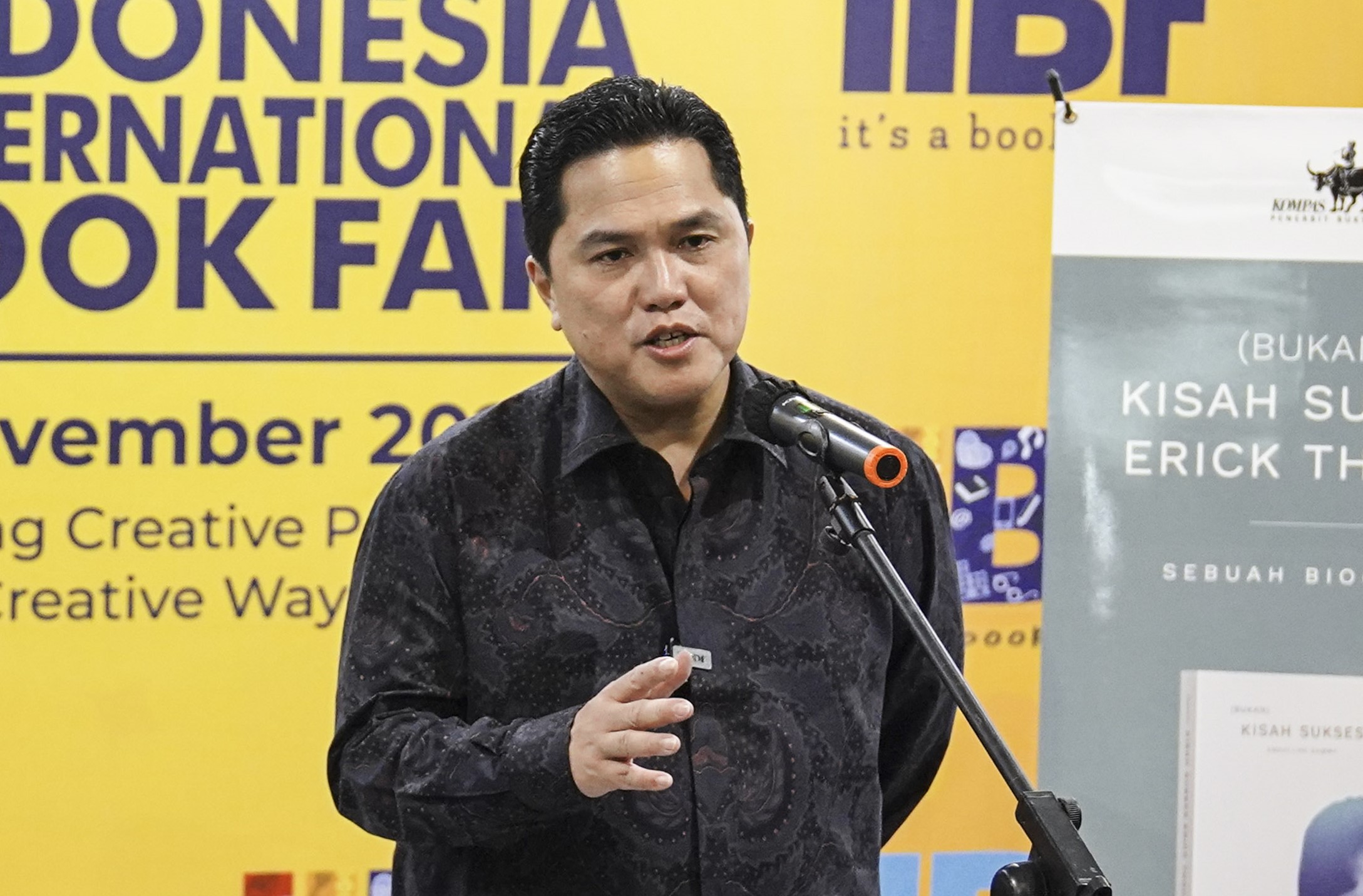 Menteri BUMN Erick Thohir.