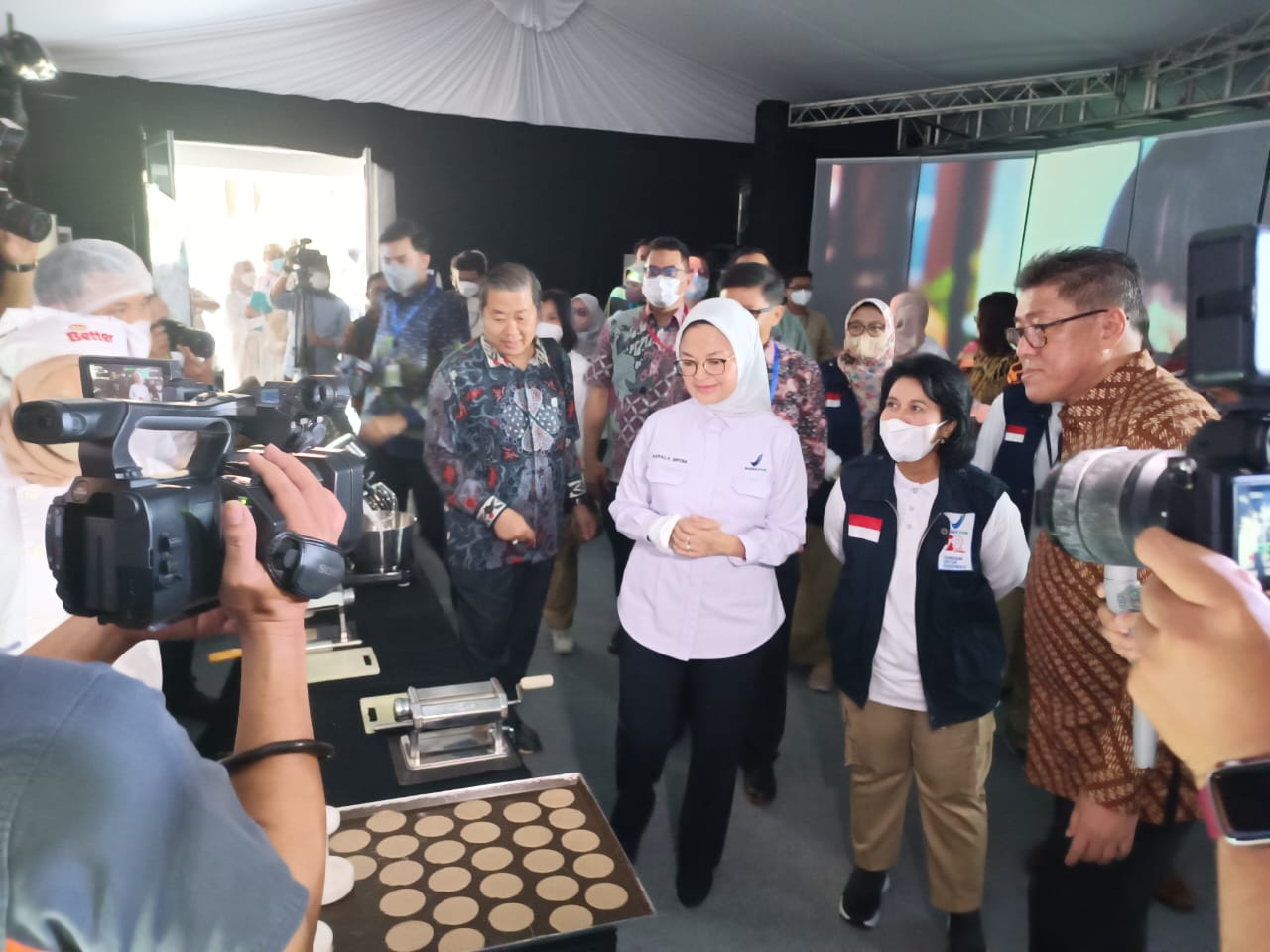 Ajang Open House Expo Sistem Pengawasan Life Cycle Produk Obat Dan Makanan yang digelar BPOM-GAPMM-Mayora