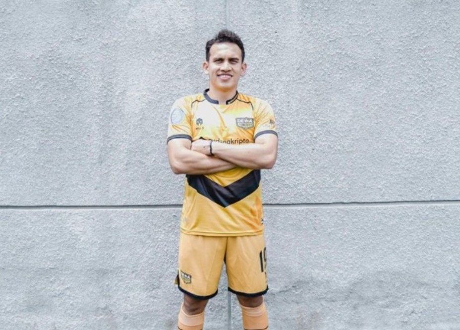 Pemain Dewa United Egy Maulana Vikri 
