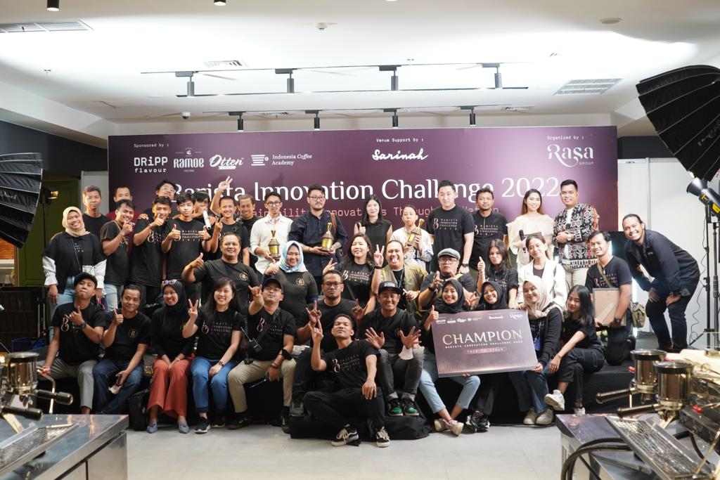 Didukung Kemenparekraf, Rasa Group kembali menghadirkan Barista Innovation Challenge (BIC) 2022.