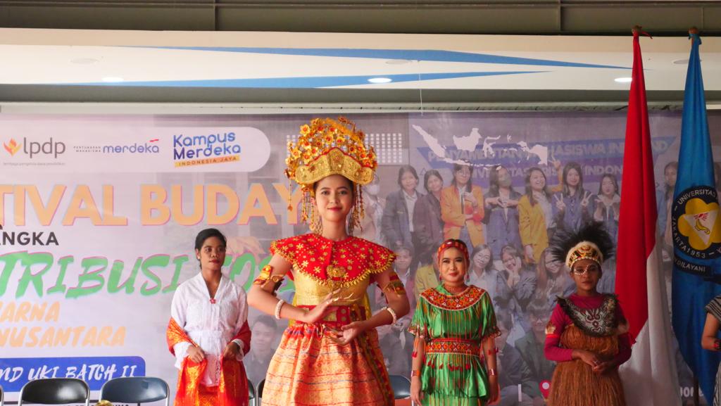 Festival Budaya program Mahasiswa Merdeka Universitas Kristen Indonesia (PMM UKI) tahun 2022