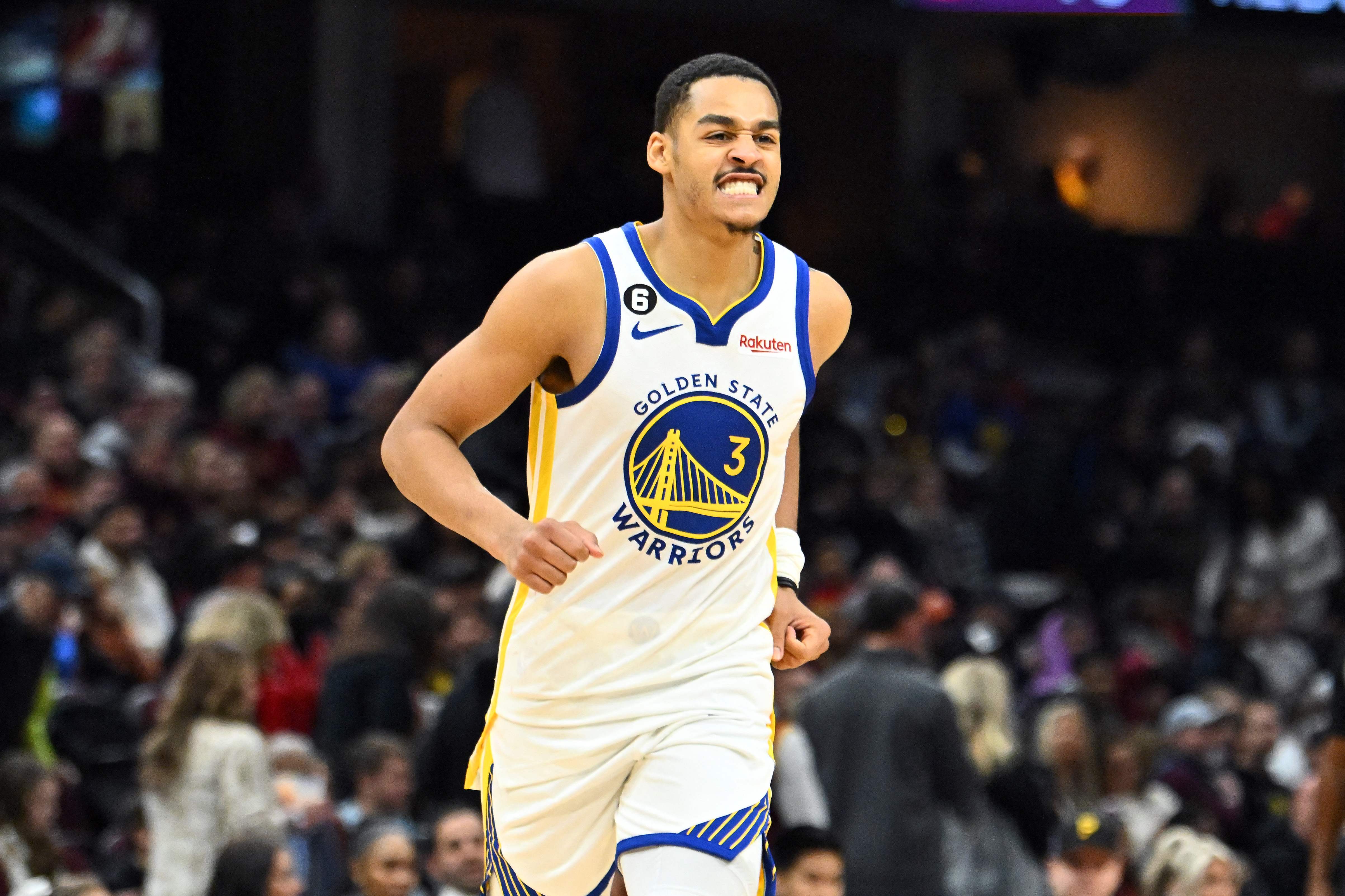 Pemain Golden State Warriors Jordan Poole