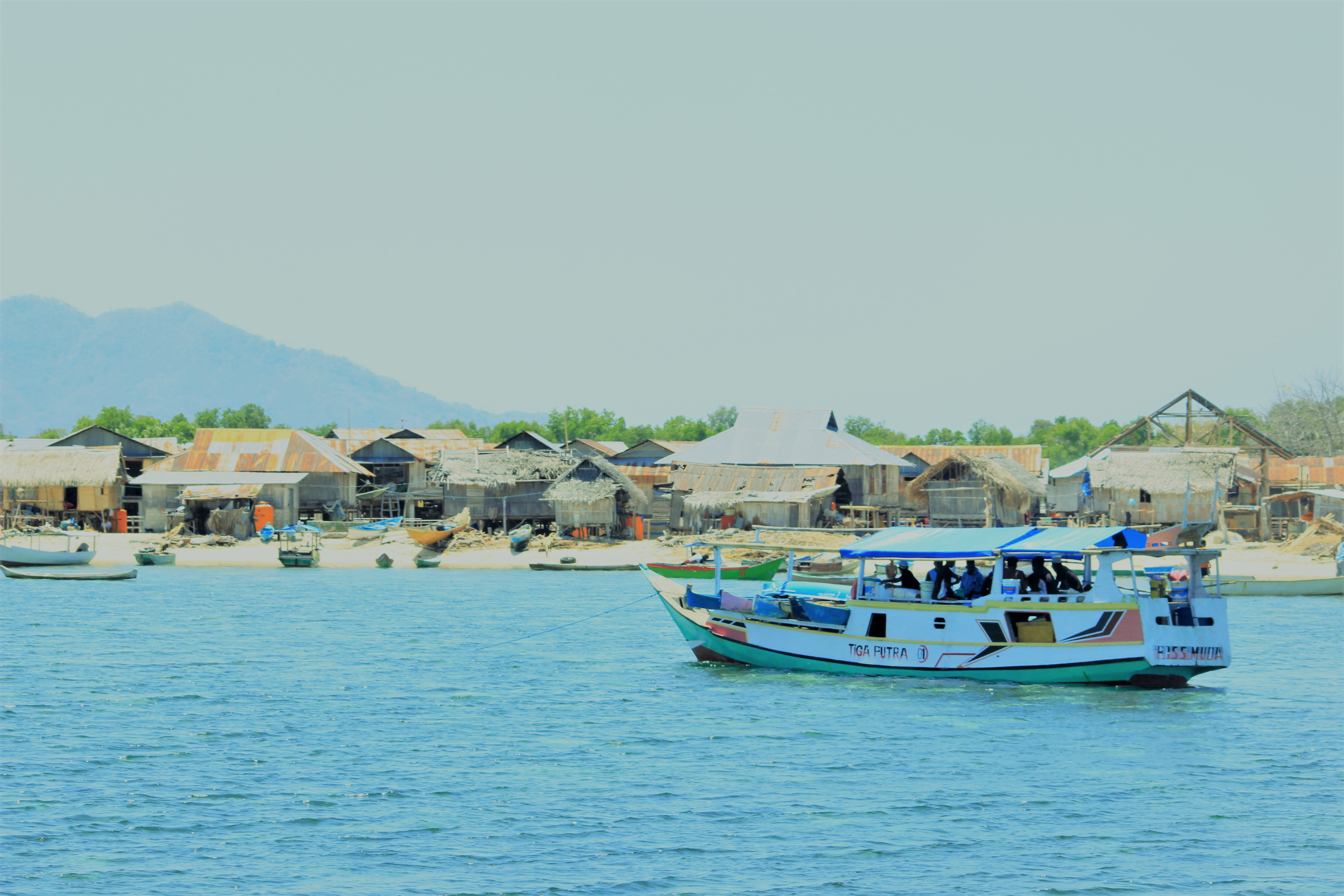 Perkampungan nelayan di Kabupaten Sikka, NTT.