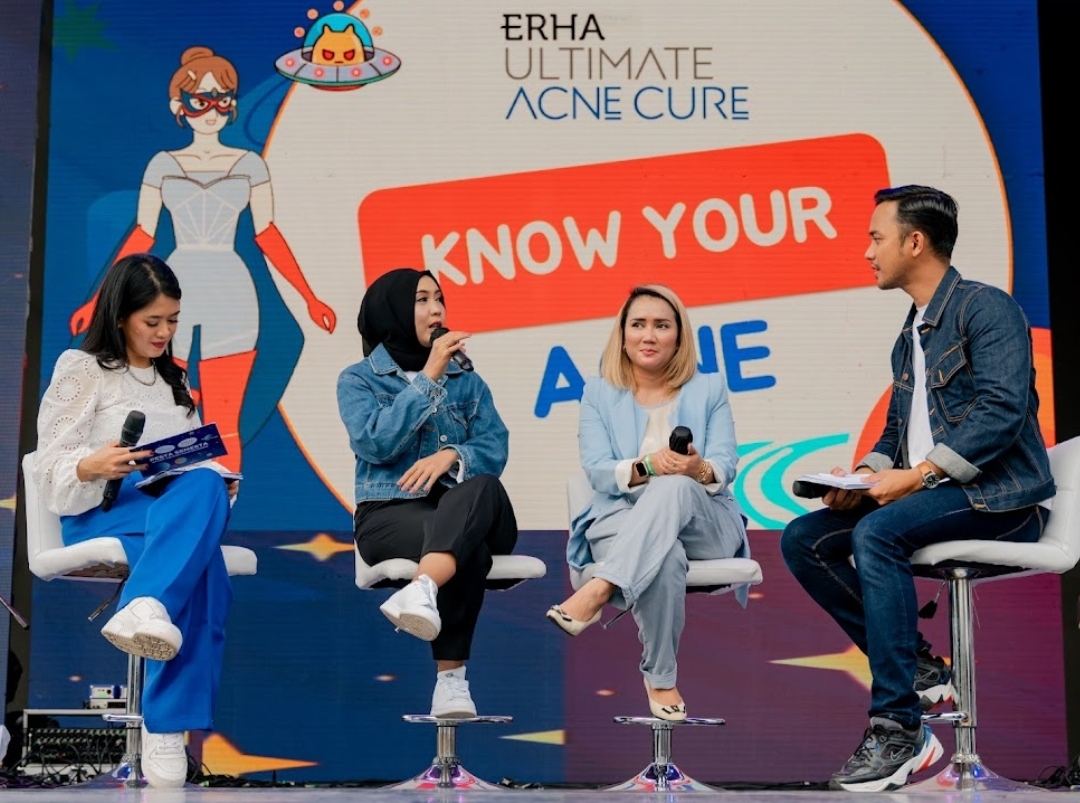 Klinik Erha Bentuk Acne-Free Universe, Komunitas Atasi Masalah Jerawat  