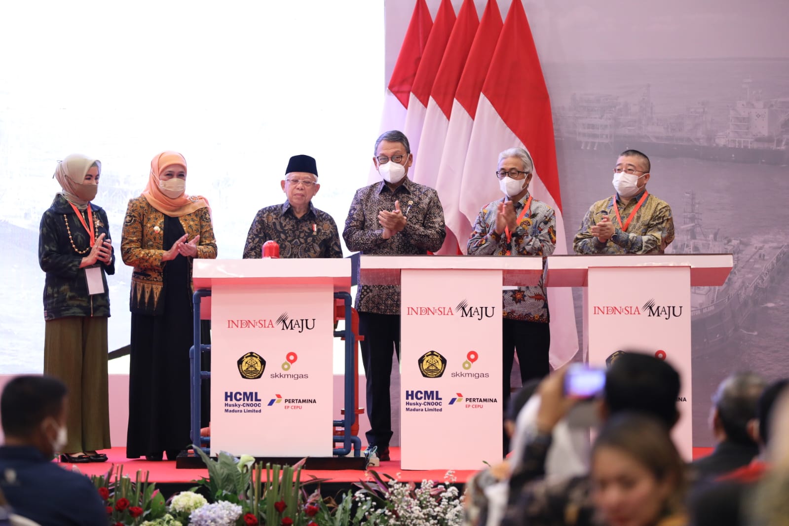 Peresmian Proyek Strategis Nasional Jambaran-Tiung Biru