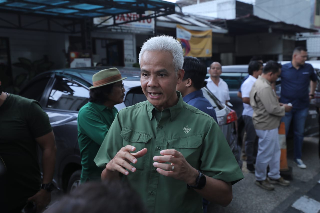 Gubernur Jateng Ganjar Pranowo.