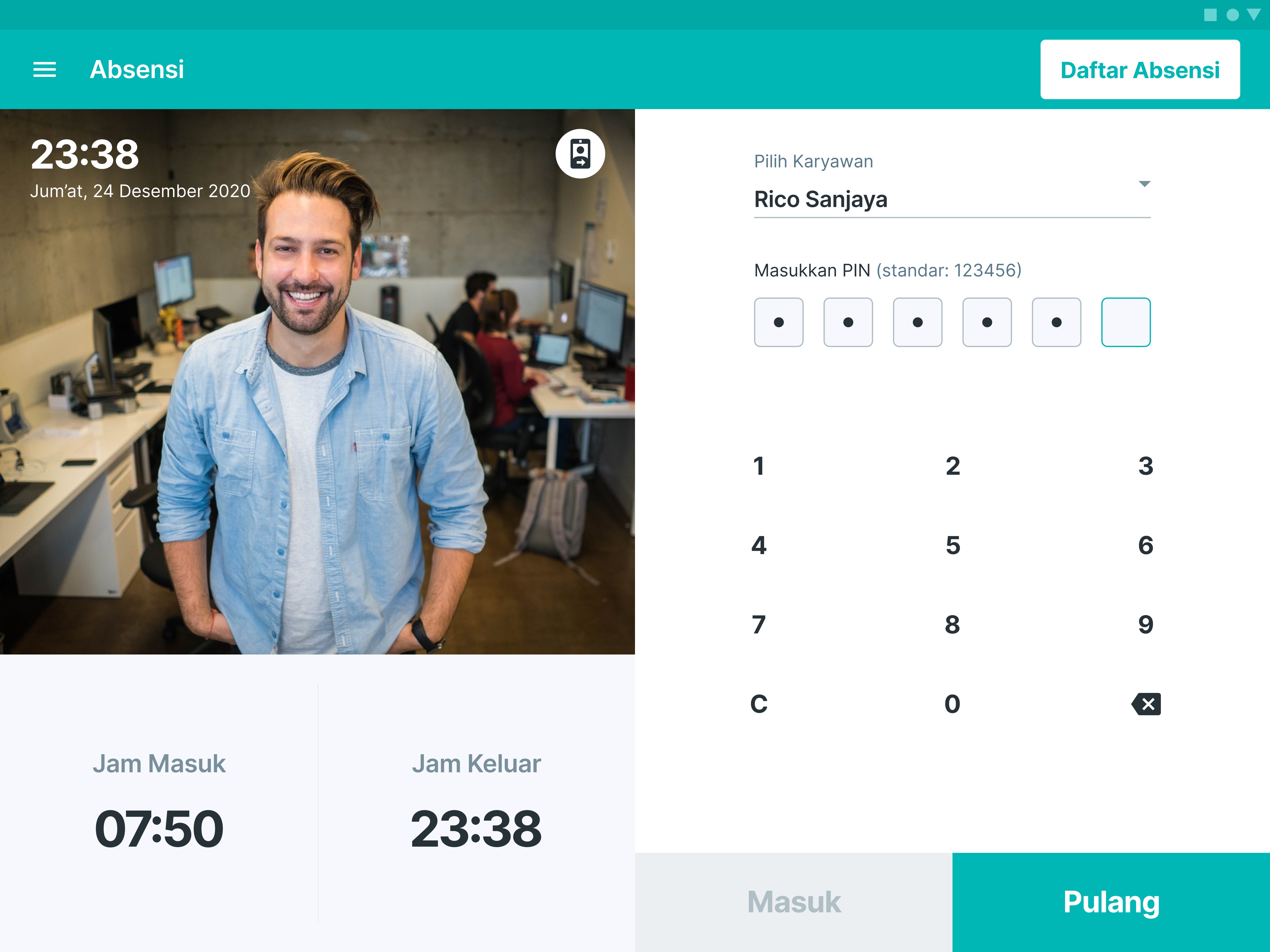 Ilustrasi aplikasi Majoo Indonesia
