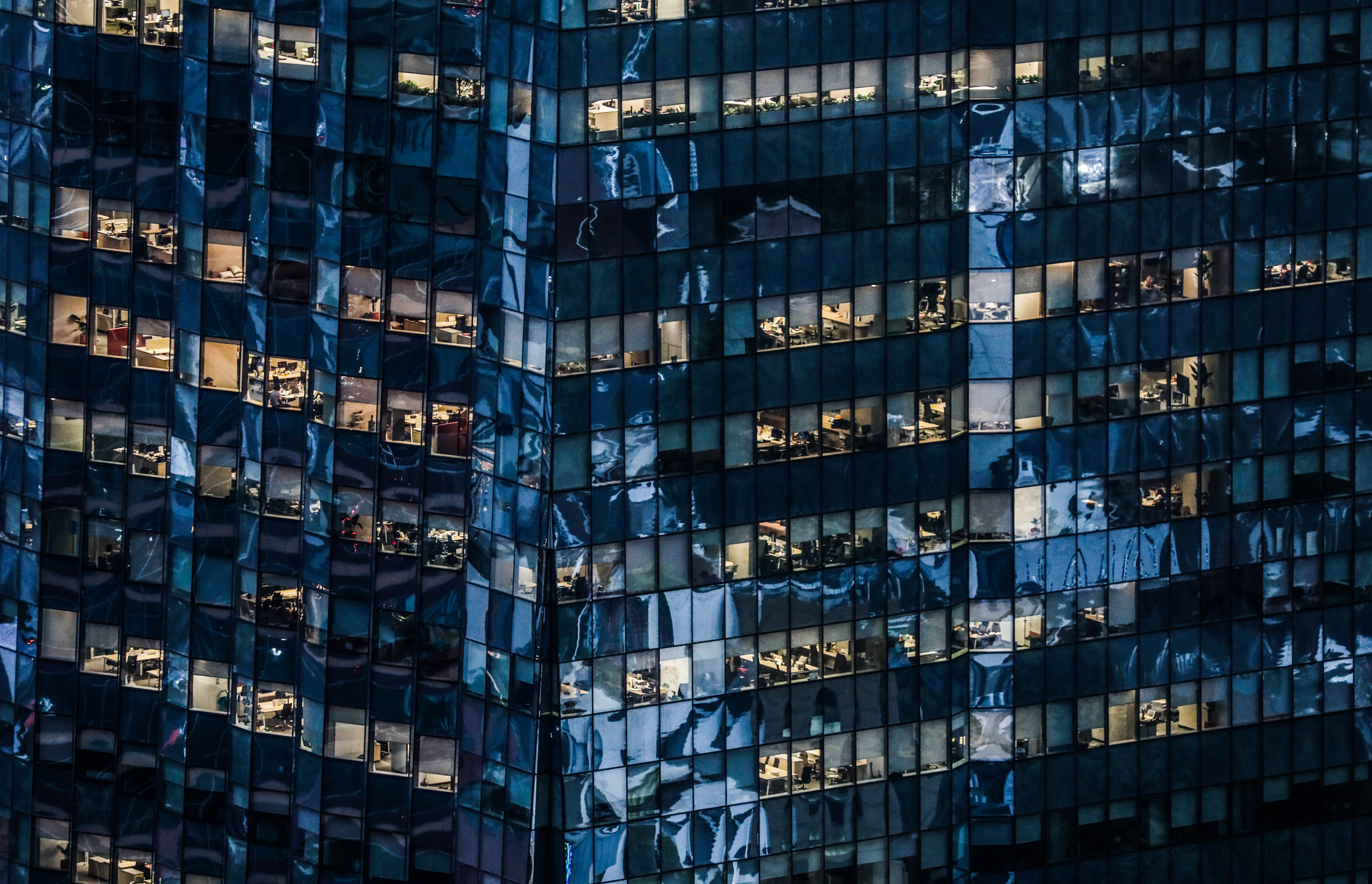 Ilustrasi: aktifitas pekerja di salah satu gedung perkantoran Jakarta.