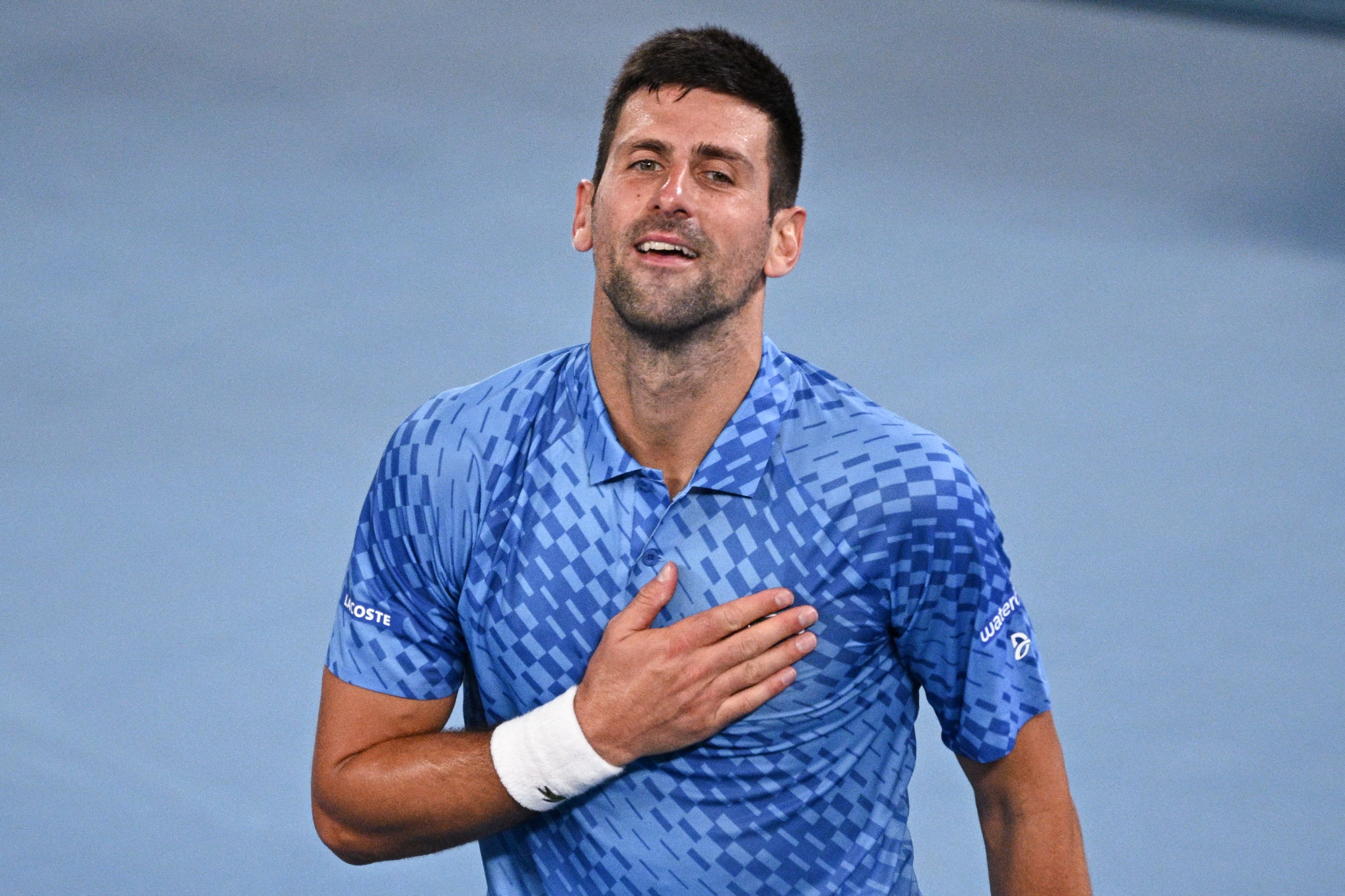 Petenis Serbia Novak Djokovic