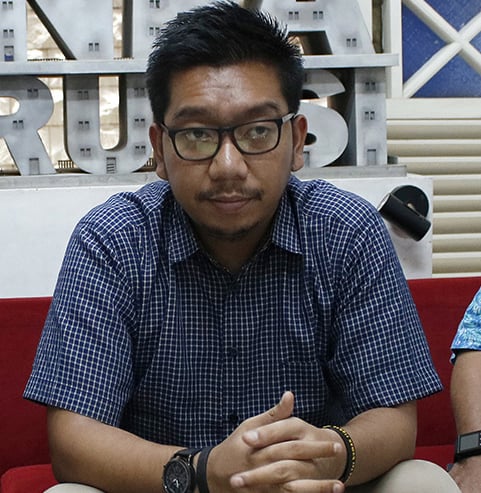 Peneliti ICW Kurnia Ramadhana