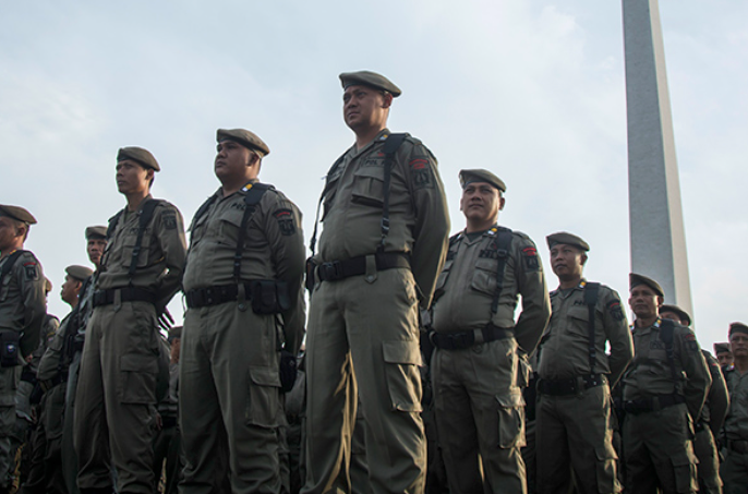 Ilustrasi - Satpol PP.