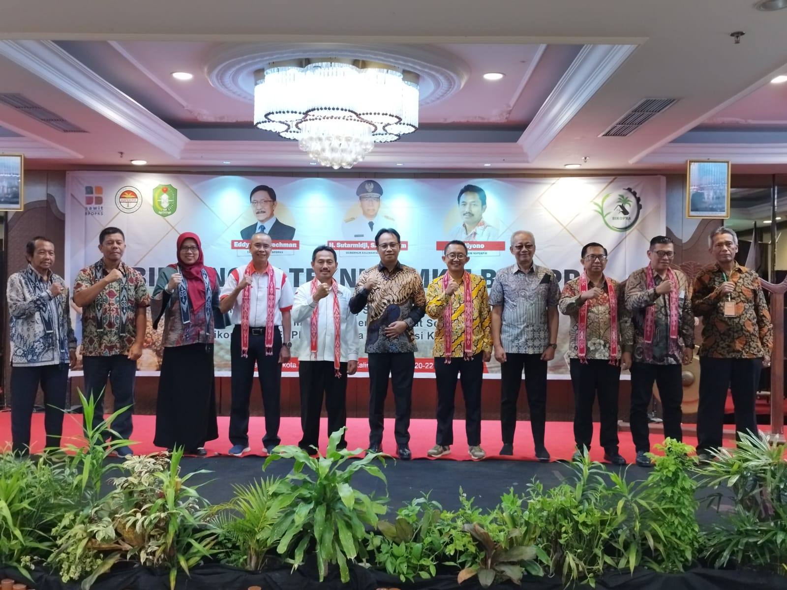 Acara Bimbingan Teknis  UMKM Bina Industri Koperasi Sejahtera atau Bikopra  di Pontianak, Provinsi Kalimantan Barat (Kalbar).  
