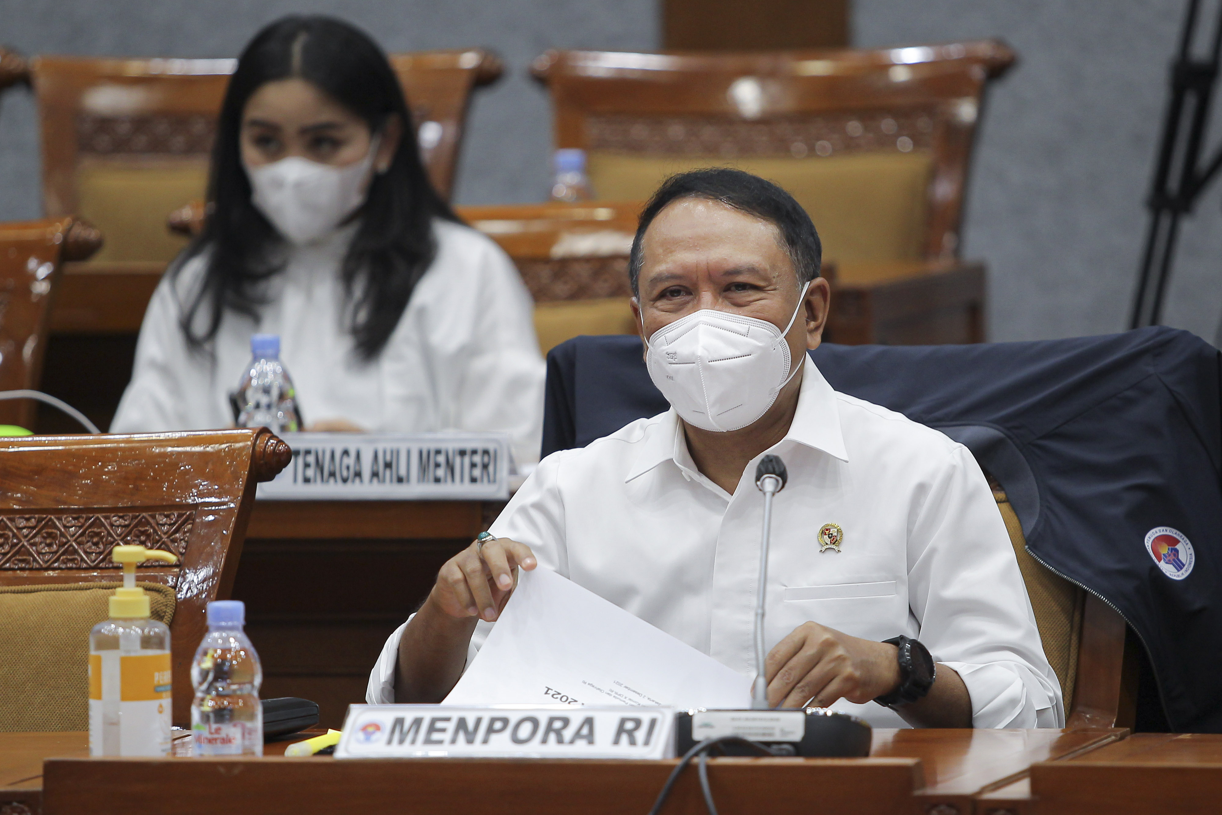 Menteri Pemuda dan Olahraga (Menpora) Zainudin Amali 