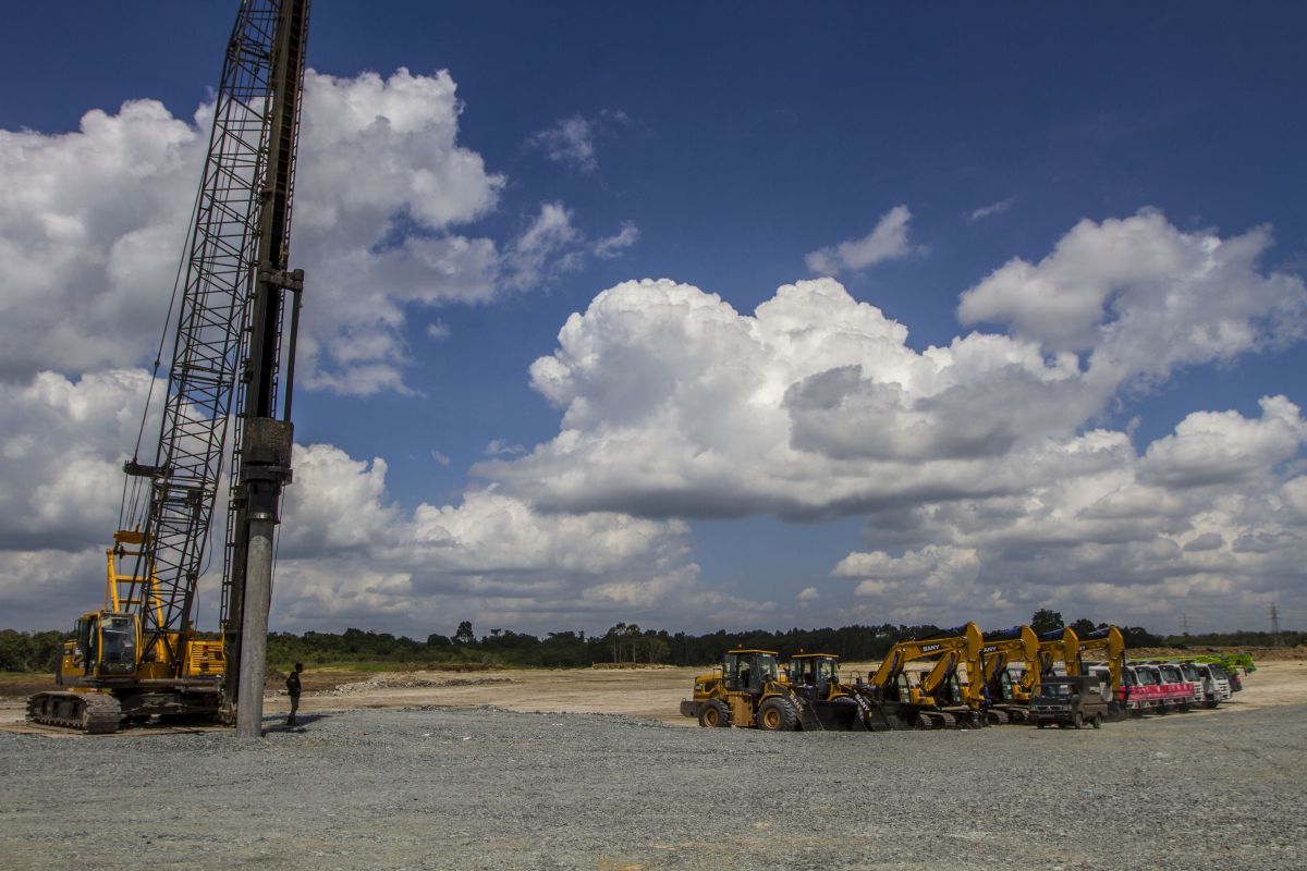 Ilustrasi: pembangunan pengolahan nikel (smelter)