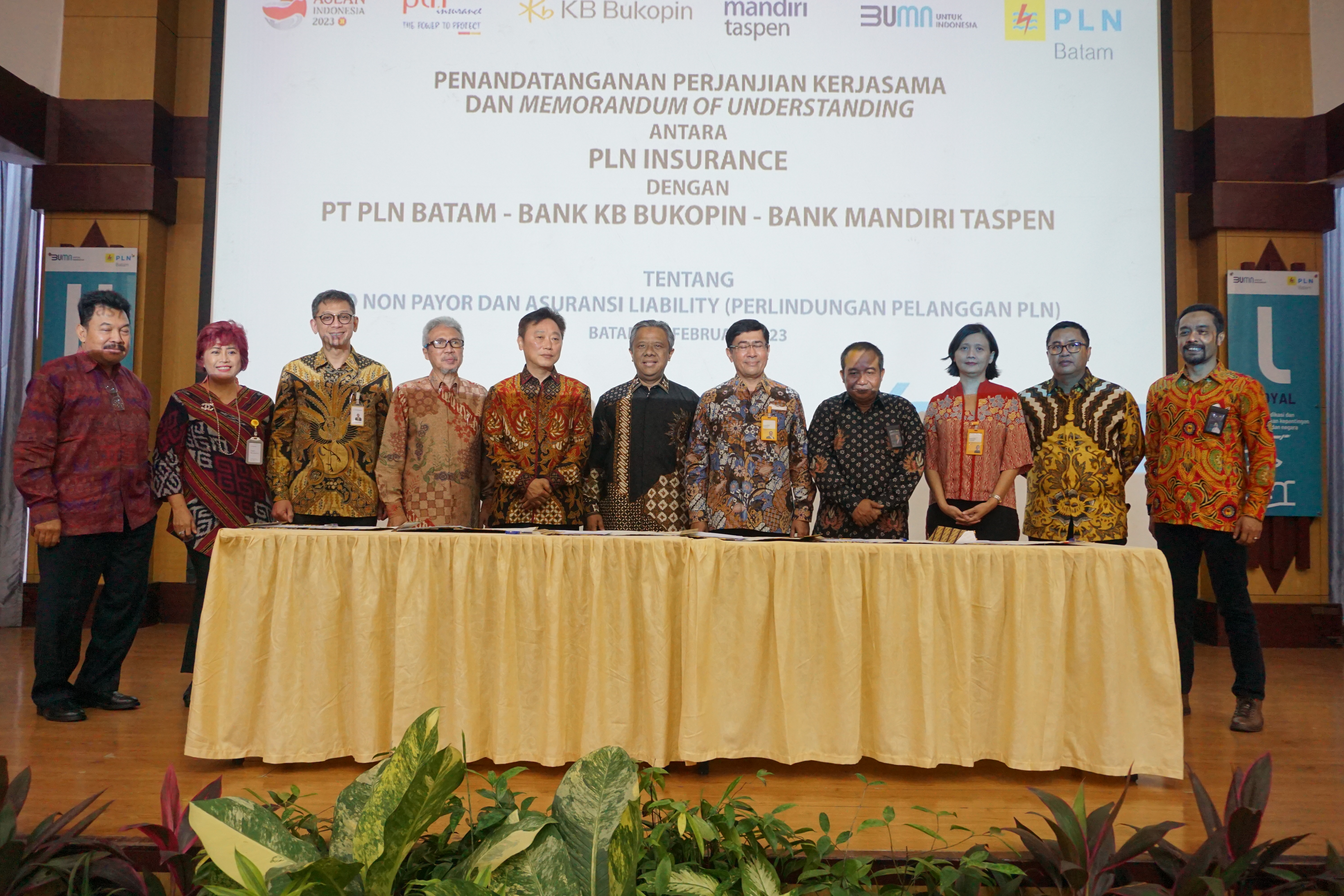 kerja sama PLN Insurance dengan Bank Bukopin dan Mandiri Taspen