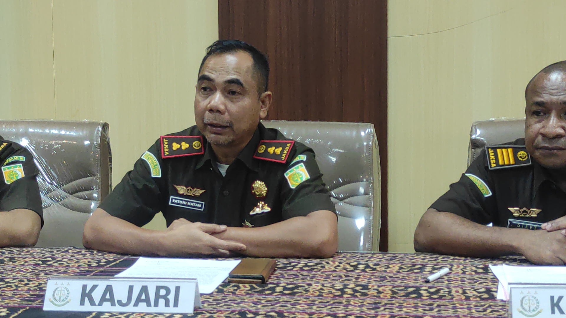 Kepala Kejaksaan Negeri Sikka, Fatoni Hatam