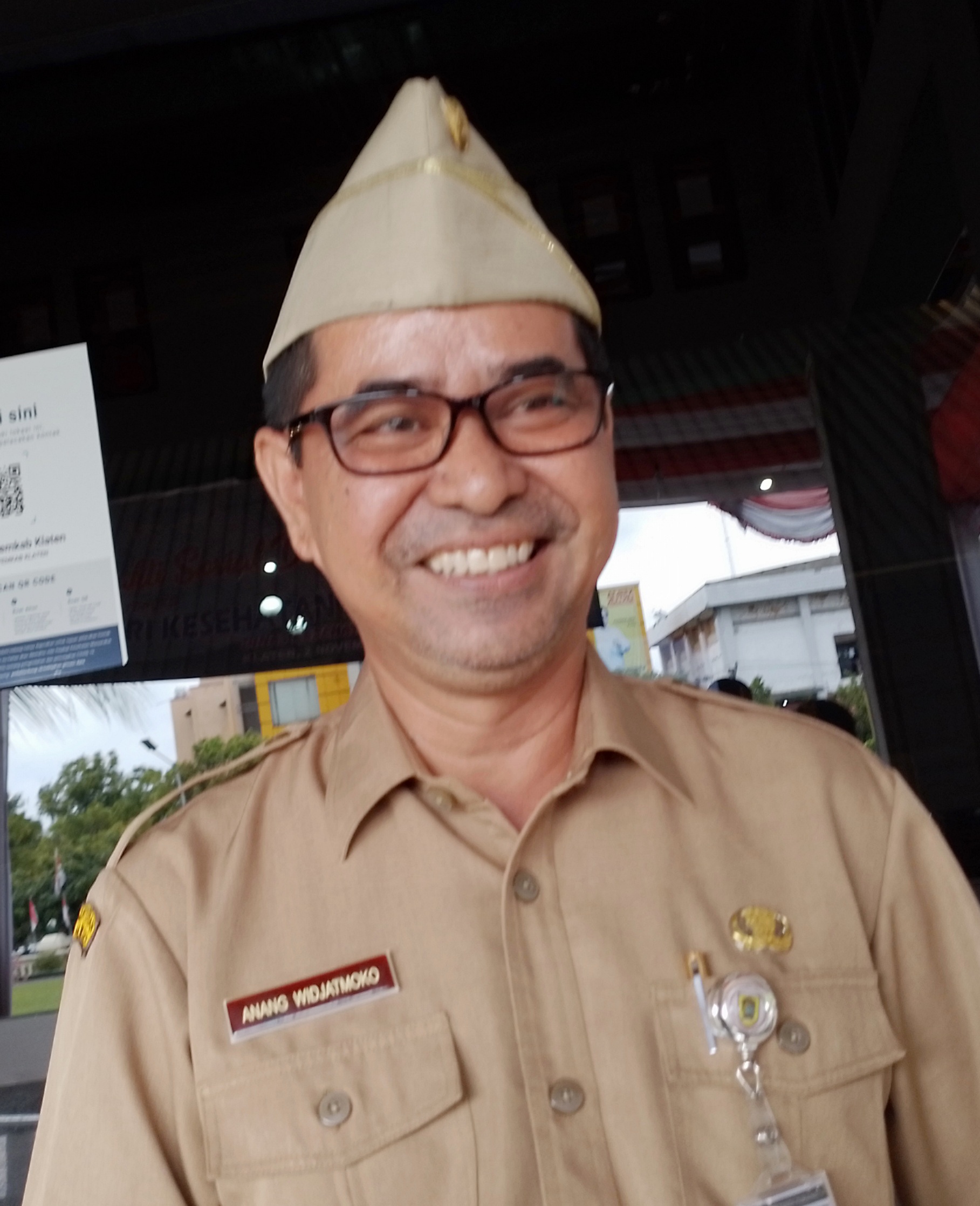 Kepala Dinas Koperasi UKM dan Perdagangan (DKUKMP) Klaten, Anang Widyatmoko,