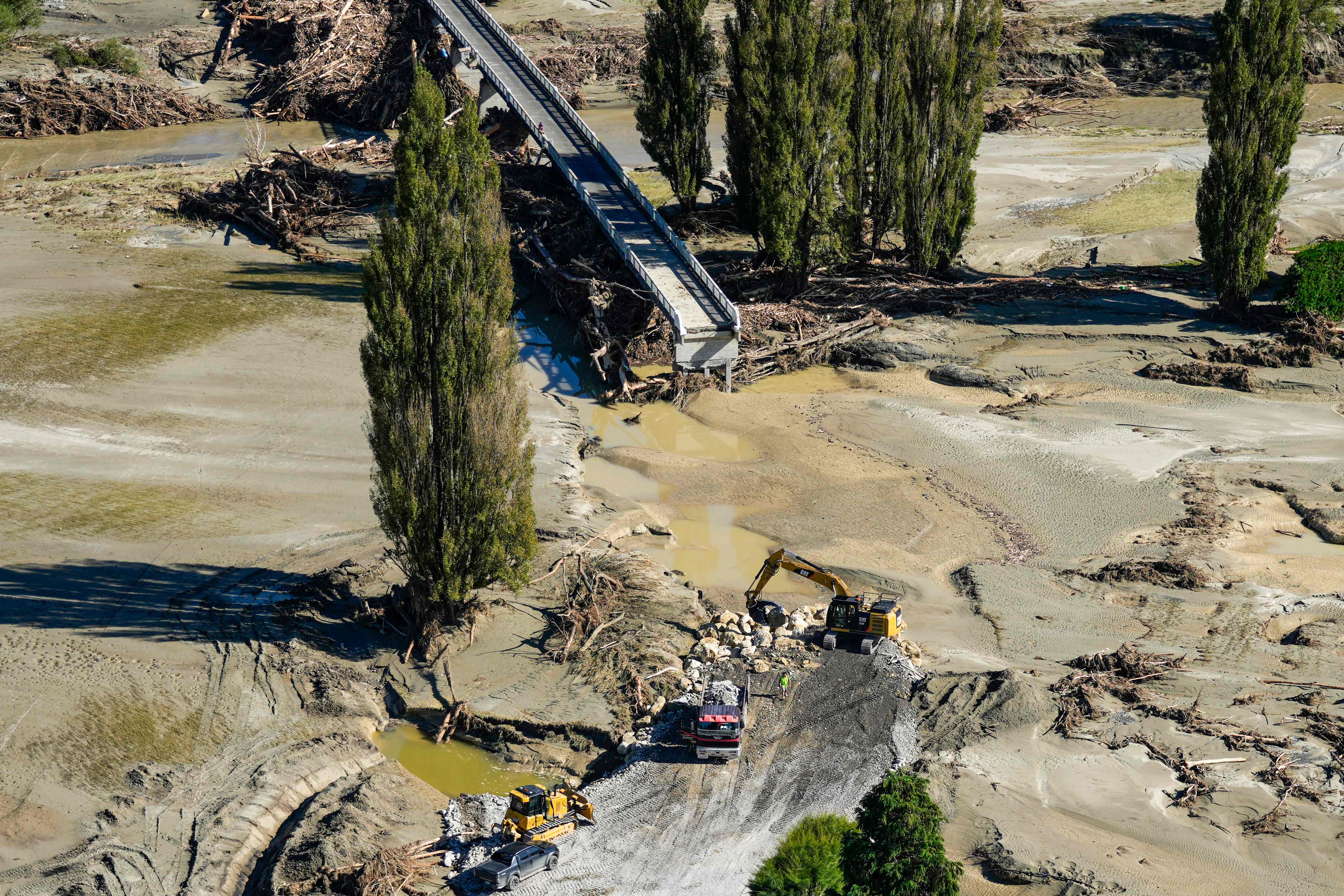 Kerusakan akibat Topan Gabrielle